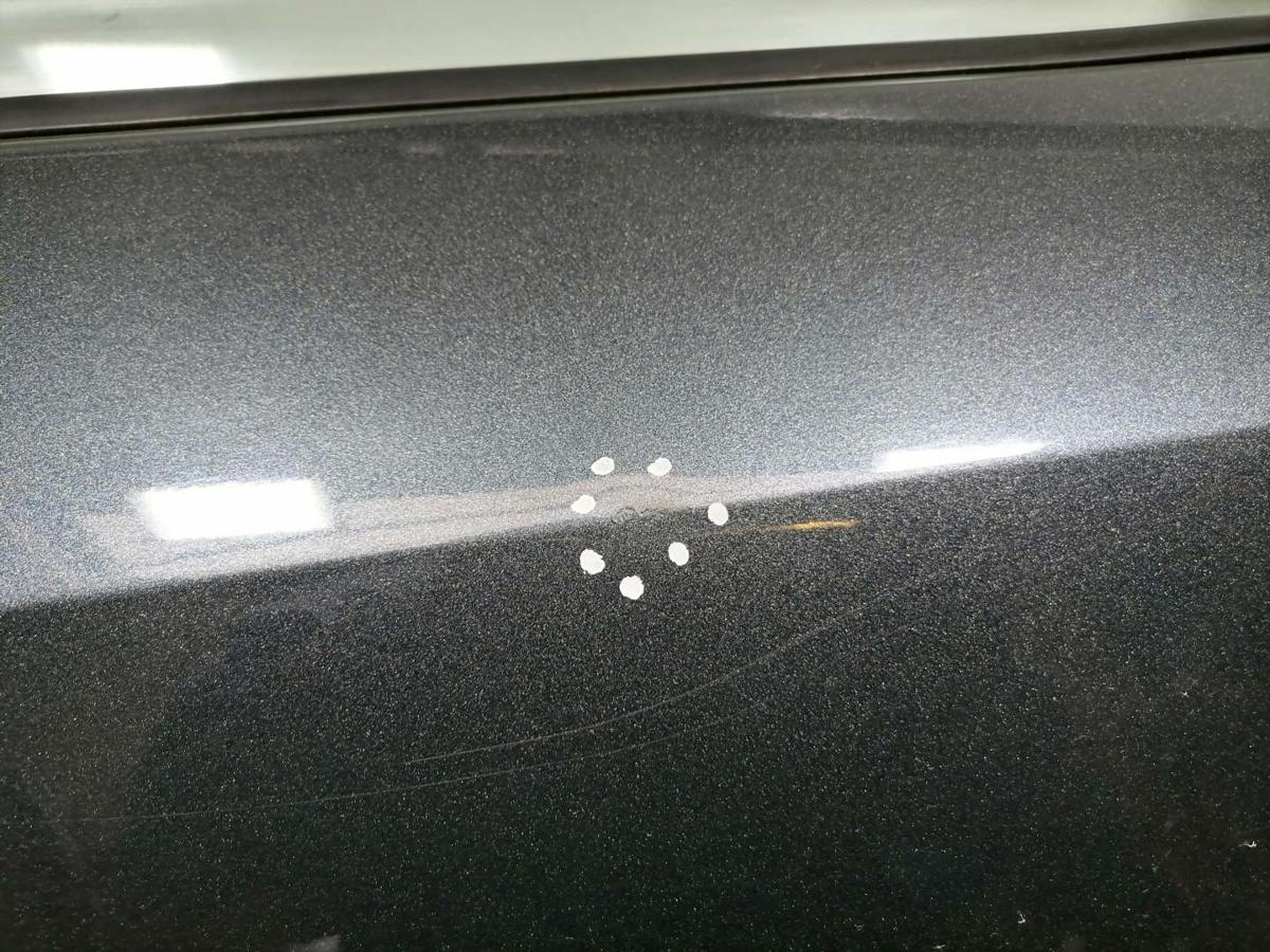 Mazda 2 DE original T&uuml;r hinten links Graumetallic Rohbau Bj.2009